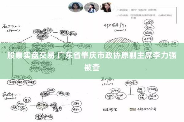 股票实盘交易 广东省肇庆市政协原副主席李力强被查