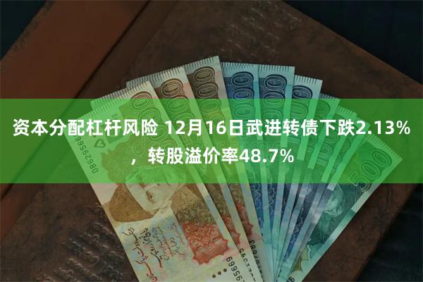 资本分配杠杆风险 12月16日武进转债下跌2.13%，转股溢价率48.7%